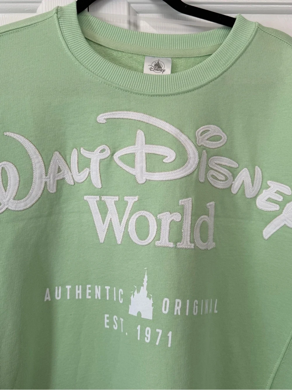 Walt Disney World 2026 NWT Womens Crew neck Pink Sweatshirt Size NEW